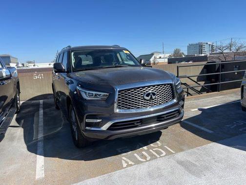 Anthracite Gray 2024 INFINITI QX80 Luxe
