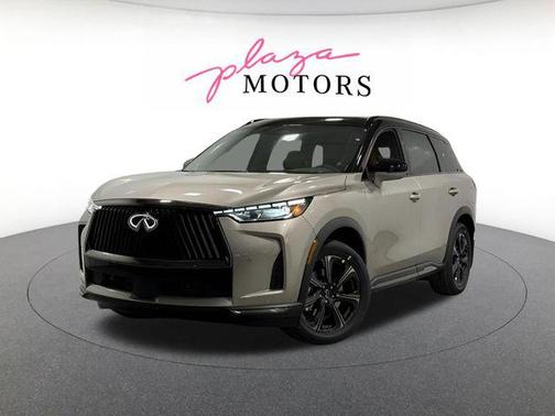 Warm Titanium/Black Obsidian 2026 INFINITI QX60 AUTOGRAPH