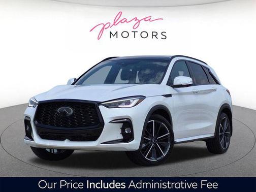 Radiant White 2023 INFINITI QX50 SPORT AWD