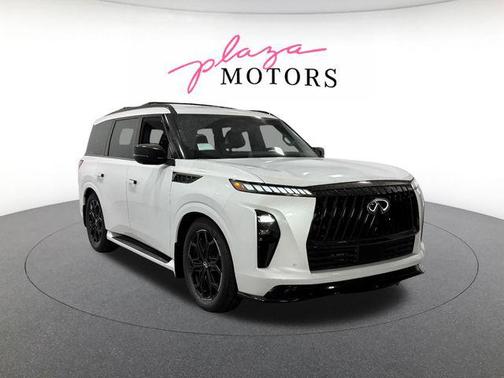 Radiant White 2026 INFINITI QX80 SPORT AWD