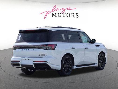 Radiant White 2026 INFINITI QX80 SPORT AWD