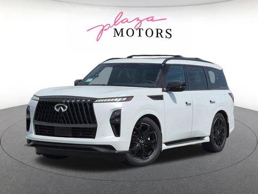 Radiant White 2026 INFINITI QX80 SPORT AWD