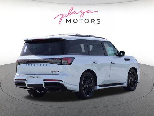 Radiant White 2026 INFINITI QX80 SPORT AWD