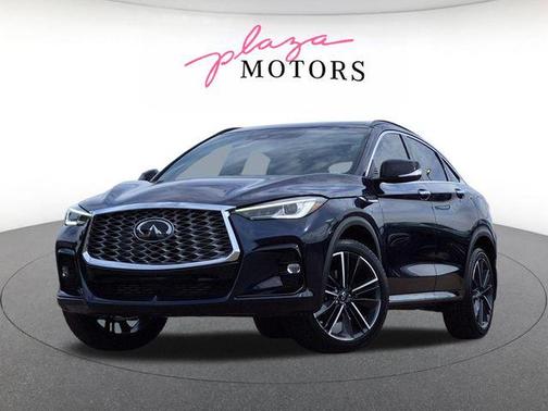 Hermosa Blue 2025 INFINITI QX55 LUXE