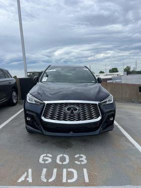Hermosa Blue 2025 INFINITI QX55 LUXE