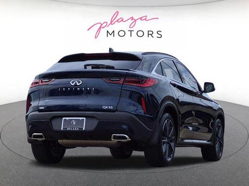 Hermosa Blue 2025 INFINITI QX55 LUXE