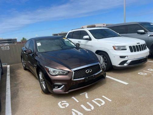 Mocha Almond 2020 INFINITI Q50 3.0t LUXE