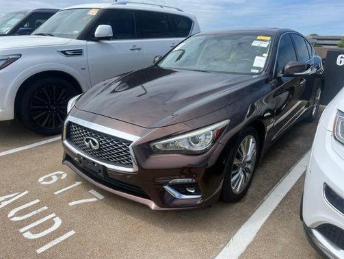 Mocha Almond 2020 INFINITI Q50 3.0t LUXE