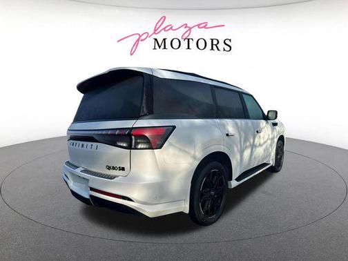 Radiant White 2026 INFINITI QX80 SPORT AWD