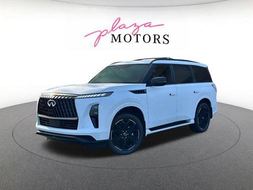 Radiant White 2026 INFINITI QX80 SPORT AWD