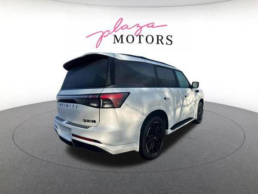 Radiant White 2026 INFINITI QX80 SPORT AWD