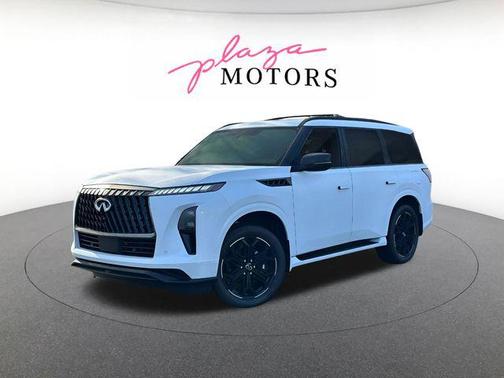 Radiant White 2026 INFINITI QX80 SPORT AWD