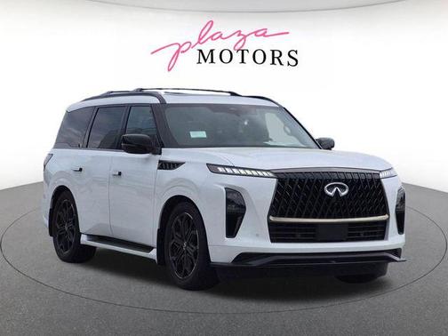 Radiant White 2026 INFINITI QX80 SPORT AWD