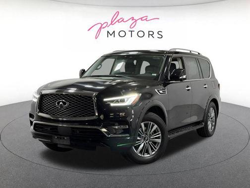Mineral Black 2024 INFINITI QX80 Luxe