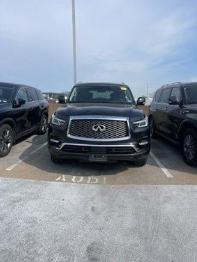 Mineral Black 2024 INFINITI QX80 Luxe
