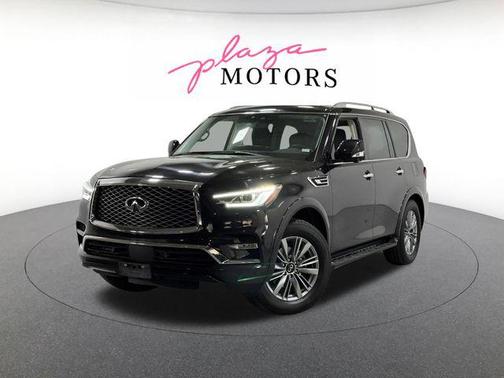 Mineral Black 2024 INFINITI QX80 Luxe