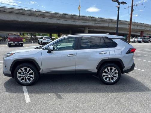 Silver Sky Metallic 2025 Toyota RAV4 XLE Premium