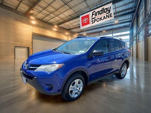 Blue Crush Metallic 2015 Toyota RAV4 LE