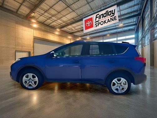 Blue Crush Metallic 2015 Toyota RAV4 LE