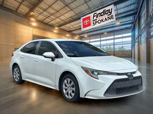 Blizzard Pearl 2021 Toyota Corolla LE