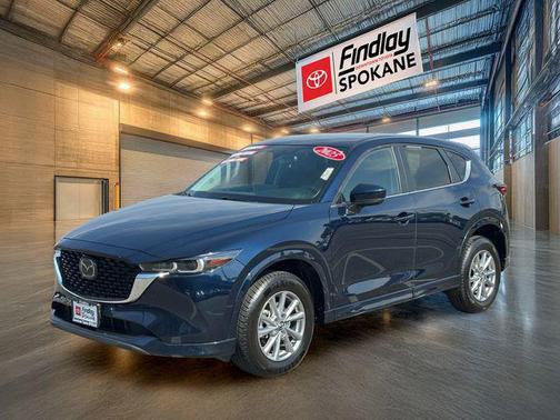 Deep Crystal Blue Mica 2025 Mazda CX-5 2.5 S Preferred Package