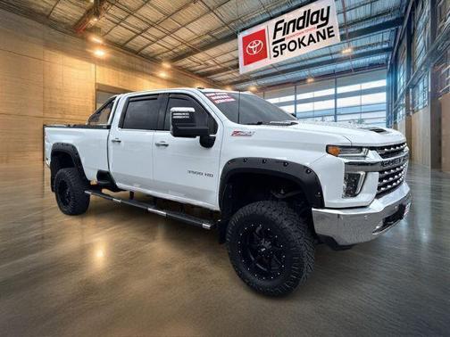 Summit White 2022 Chevrolet Silverado 3500 LTZ