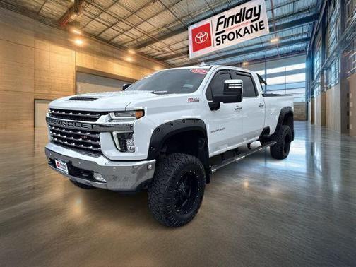 Summit White 2022 Chevrolet Silverado 3500 LTZ