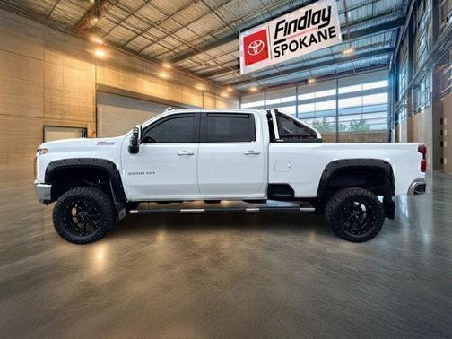 Summit White 2022 Chevrolet Silverado 3500 LTZ