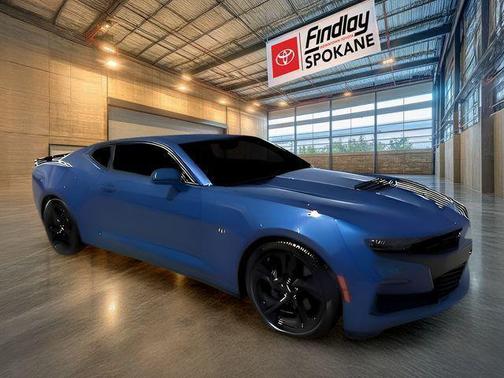 Riverside Blue Metallic 2019 Chevrolet Camaro 2SS