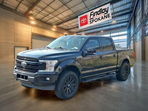 Shadow Black 2018 Ford F-150 Lariat