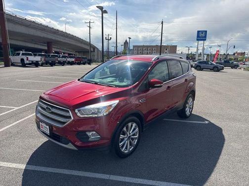 Ruby Red 2017 Ford Escape Titanium