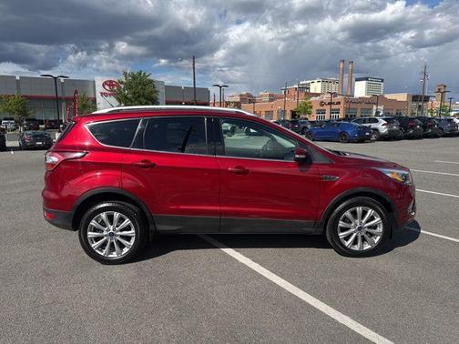 Ruby Red 2017 Ford Escape Titanium