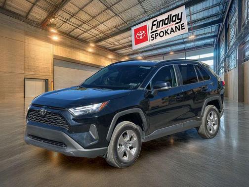 Midnight Black Metallic 2025 Toyota RAV4 Hybrid XLE