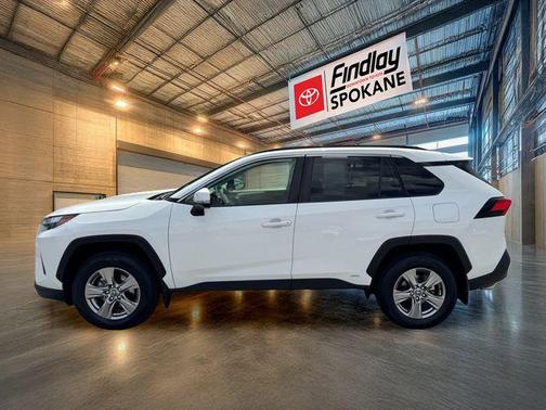 Ice Cap 2023 Toyota RAV4 Hybrid LE