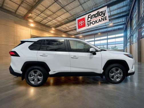Ice Cap 2023 Toyota RAV4 Hybrid LE
