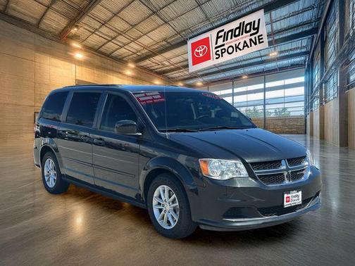 Brilliant Black Crystal Pearlcoat 2016 Dodge Grand Caravan SXT