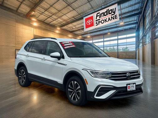 Pure White 2024 Volkswagen Tiguan 2.0T S 4MOTION