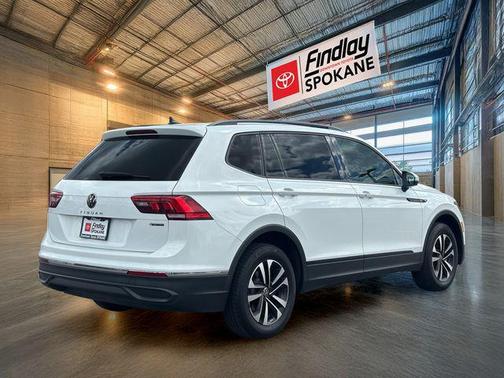Pure White 2024 Volkswagen Tiguan 2.0T S 4MOTION