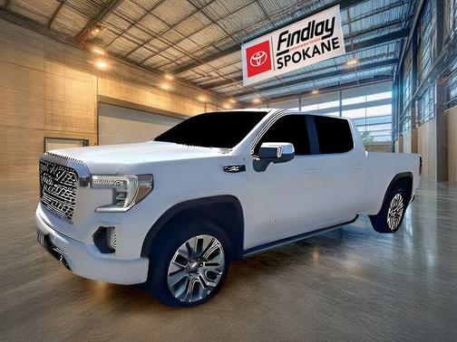 White Frost Tricoat 2022 GMC Sierra 1500 Denali