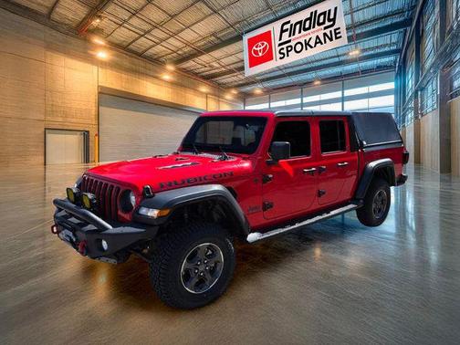 Firecracker Red Clearcoat 2022 Jeep Gladiator Rubicon