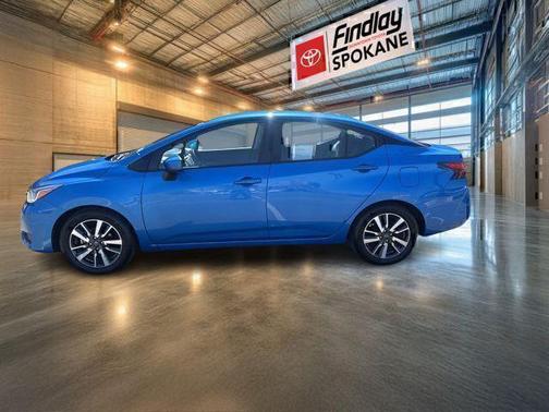 Electric Blue Metallic 2024 Nissan Versa 1.6 SV