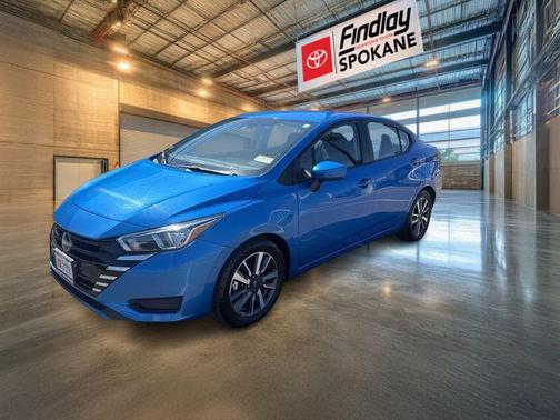 Electric Blue Metallic 2024 Nissan Versa 1.6 SV