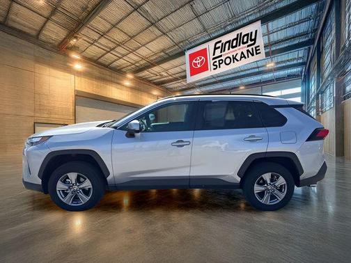 Silver Sky Metallic 2025 Toyota RAV4 Hybrid XLE