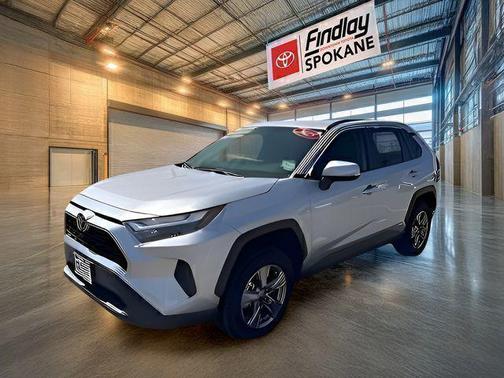 Silver Sky Metallic 2025 Toyota RAV4 Hybrid XLE
