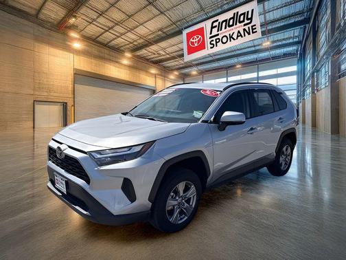 Silver Sky Metallic 2025 Toyota RAV4 Hybrid XLE