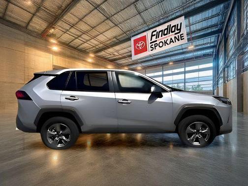 Silver Sky Metallic 2025 Toyota RAV4 Hybrid XLE