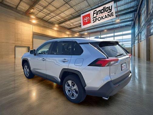 Silver Sky Metallic 2025 Toyota RAV4 Hybrid XLE