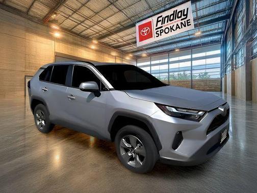 Silver Sky Metallic 2025 Toyota RAV4 Hybrid XLE