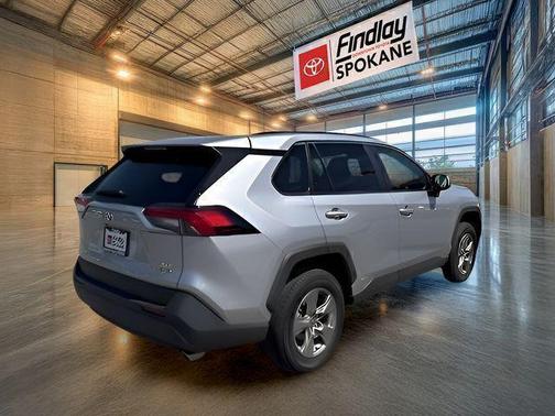 Silver Sky Metallic 2025 Toyota RAV4 Hybrid XLE
