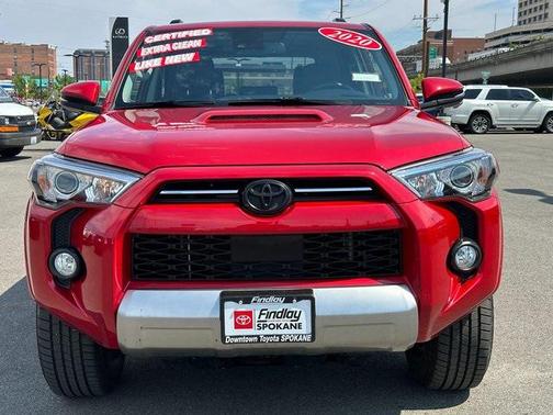 Barcelona Red Metallic 2020 Toyota 4Runner TRD Off Road Premium